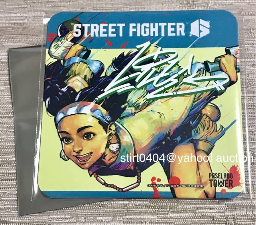 ストリートファイター6 A.K.I. コースター 特典 カプコンカフェ ストリートファイター6 A.K.I. コースター 特典 カプコンカフェ